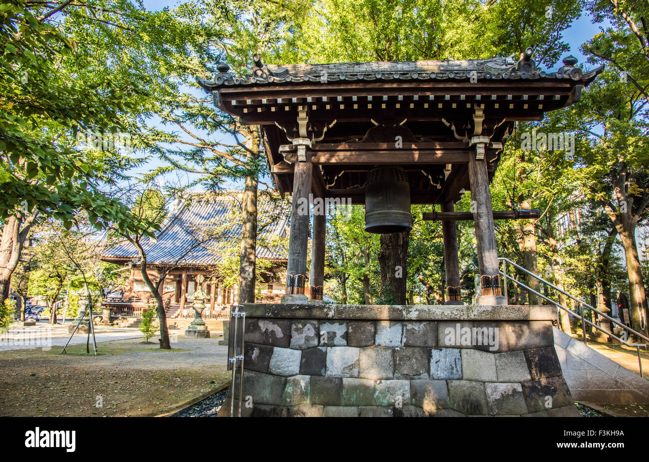 Toeizan Kaneiji Tempel Konponchudo, Taito-Ku, Tokyo, Japan Stockfoto