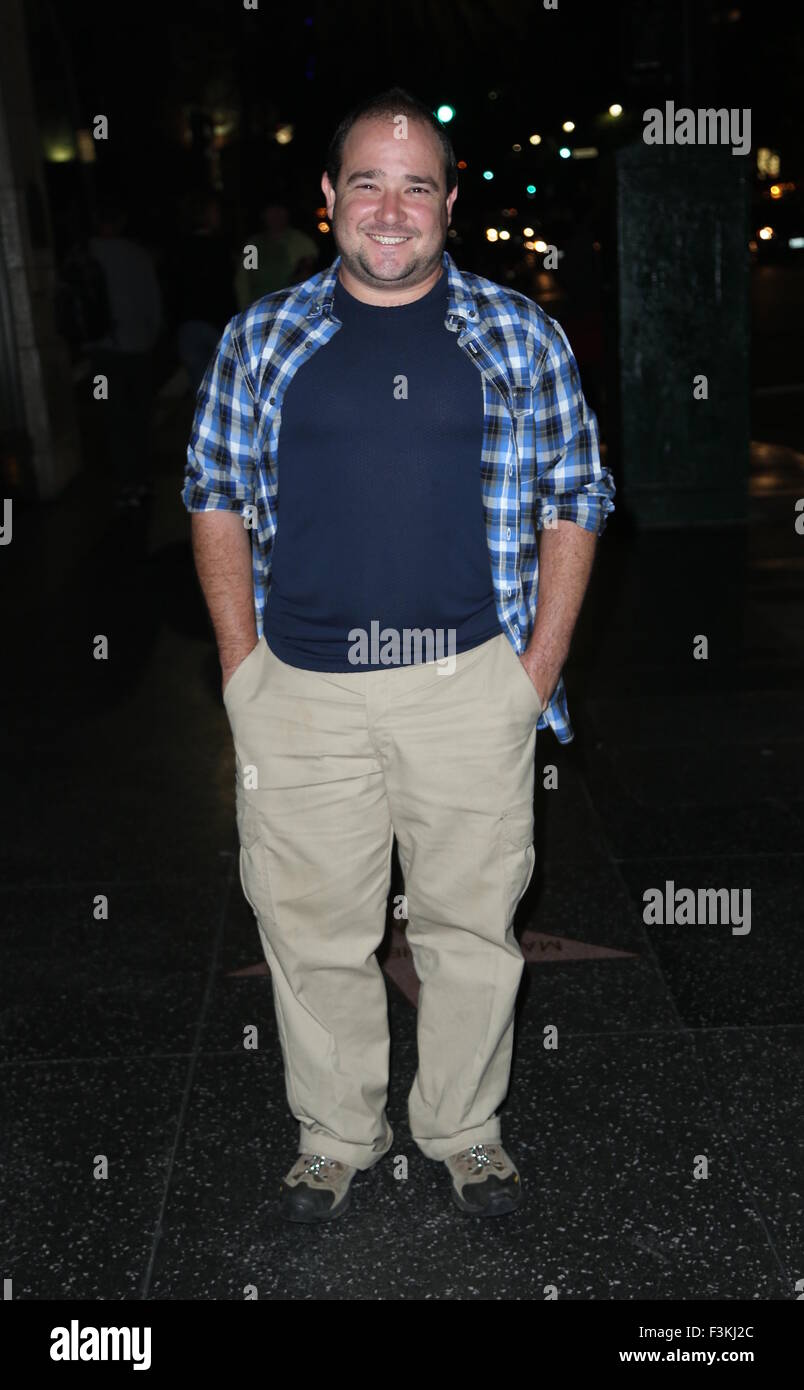 Promi-Sichtungen in Hollywood mit: Bradley Pierce wo: Los Angeles, California, Vereinigte Staaten von Amerika bei: 7. August 2015 Stockfoto