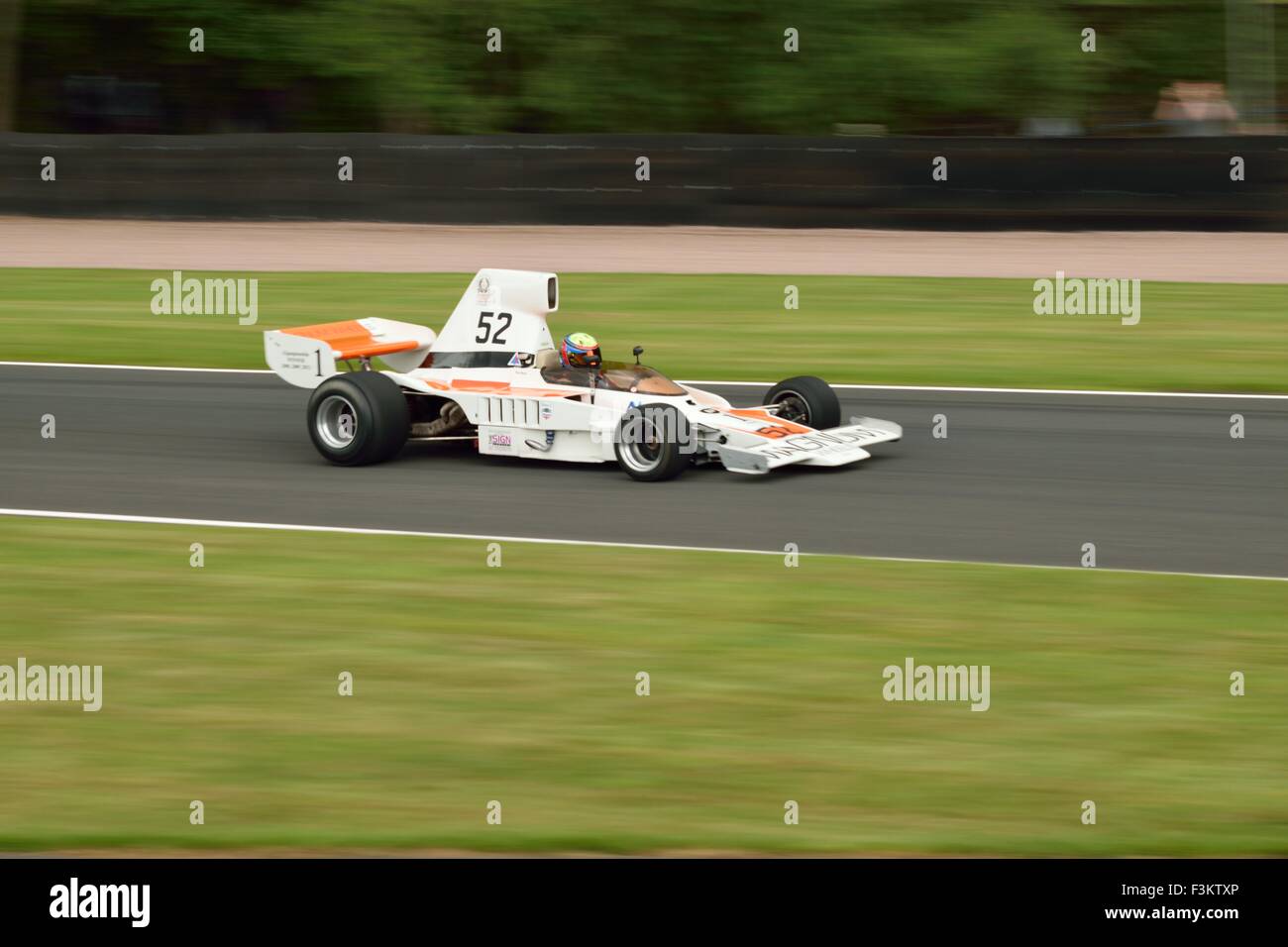 Vintage-Formel 1 Stockfoto