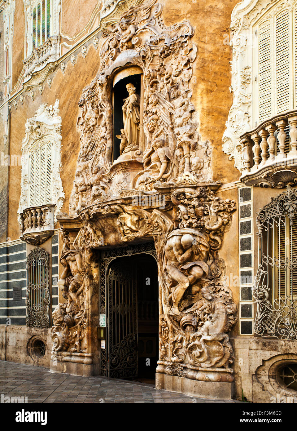 National Museum für Keramik und Kunsthandwerk, Valencia, Spanien. Stockfoto