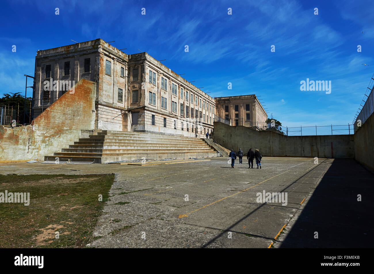 Alcatraz Island, Gefängnis, San Francisco Stockfoto