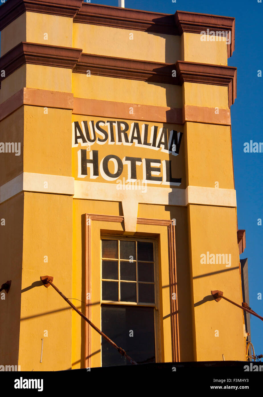 Australien Hotel Sign The Rocks Sydney New South Wales NSW Australia Stockfoto
