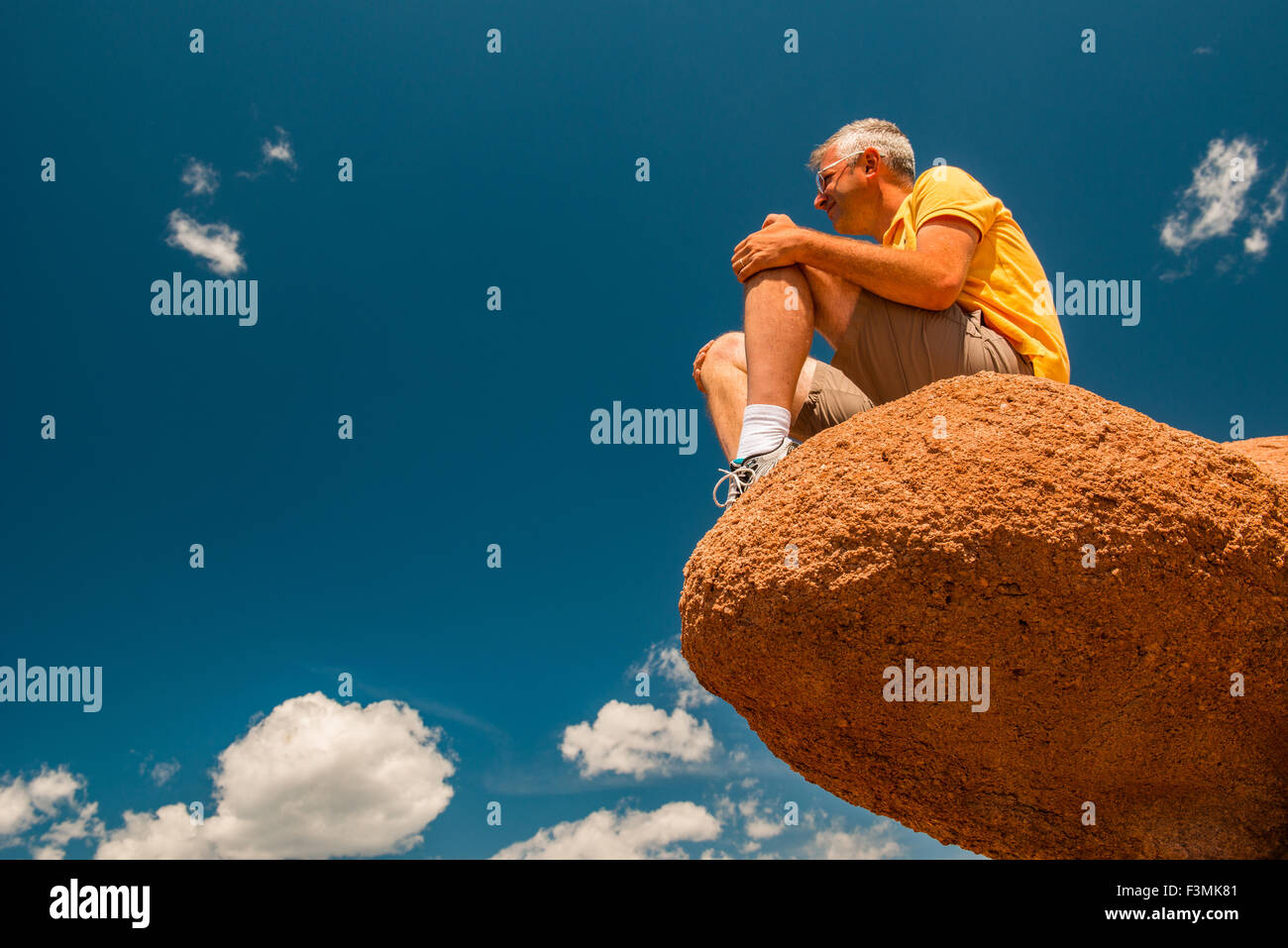 Garden of the Gods, Colorado Springs Stockfoto