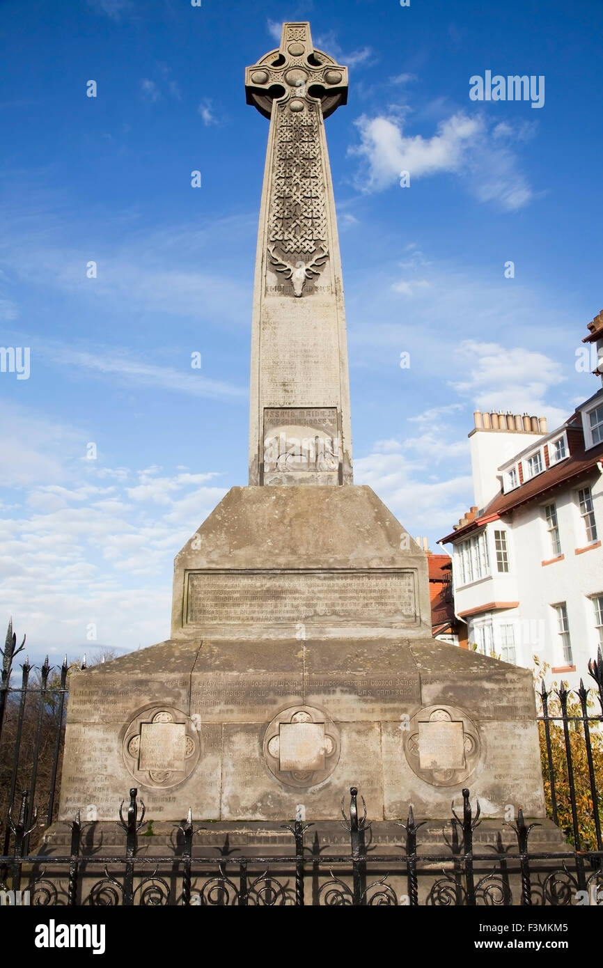 Denkmal, Schottland, Edinburgh, Kreuzstein Stockfoto