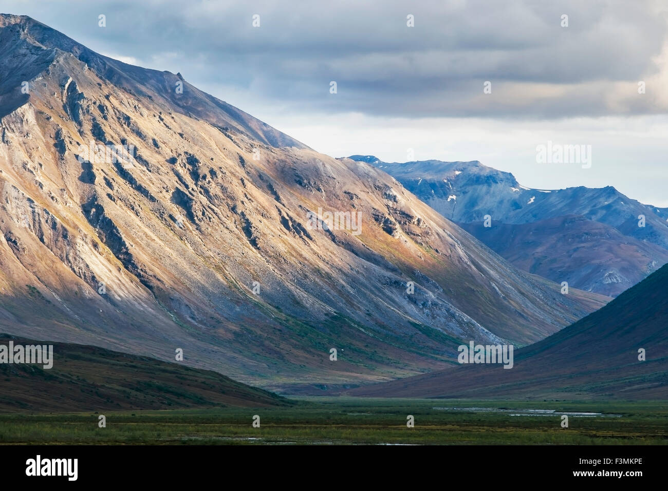 Ruhig, Alaska, Berg, arktische Alaska Stockfoto