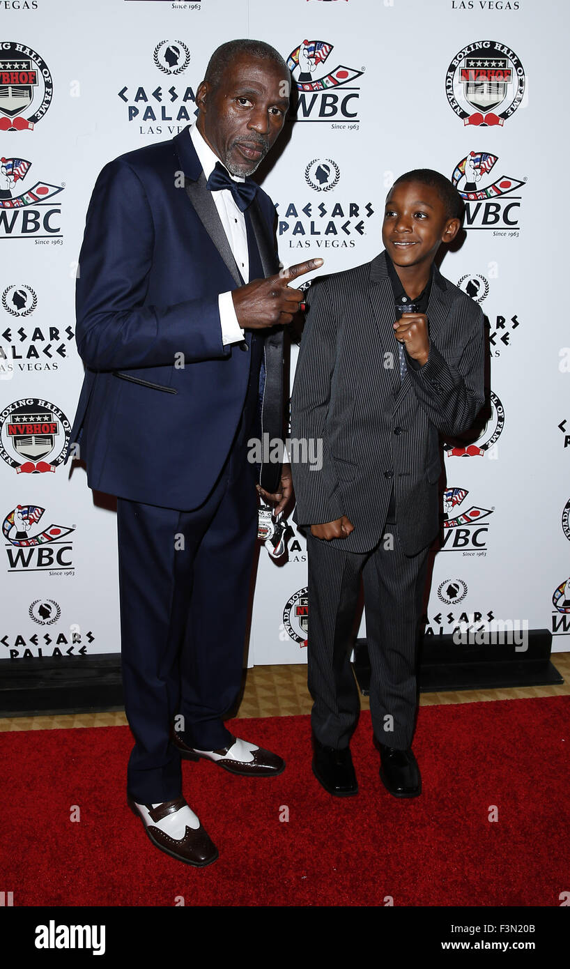 Nevada Boxing Hall Of Fame Zeremonie 2015 im Caesars Palace Las Vegas - roter Teppich mit: Roger Mayweather Where: Las Vegas, Nevada, Vereinigte Staaten, wann: 8. August 2015 Stockfoto