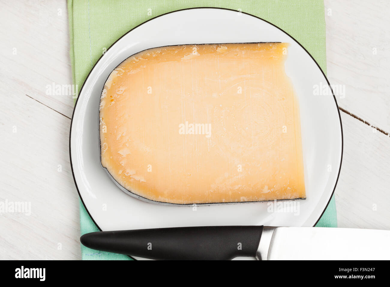 Stück Old Amsterdam Käse Stockfotografie - Alamy