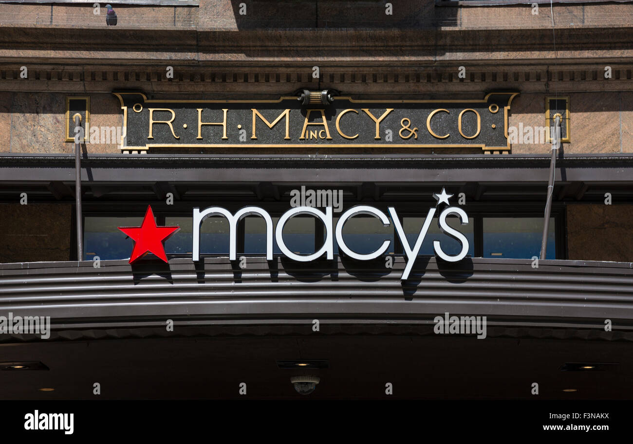Macy's Herald Square, New York Stockfoto