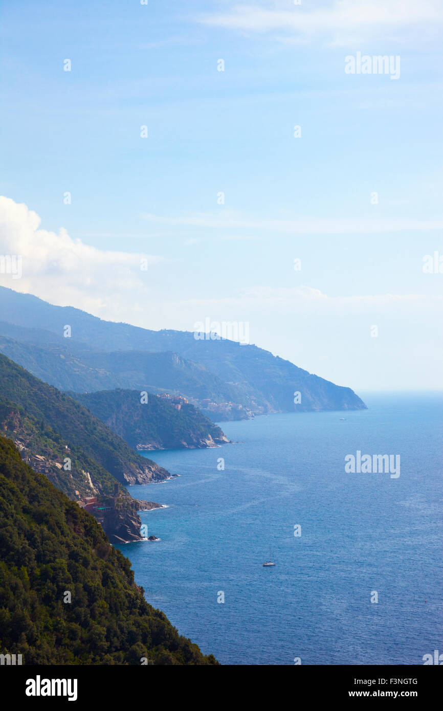 Die italienische Küste, Cinque Terre, Italien Stockfoto