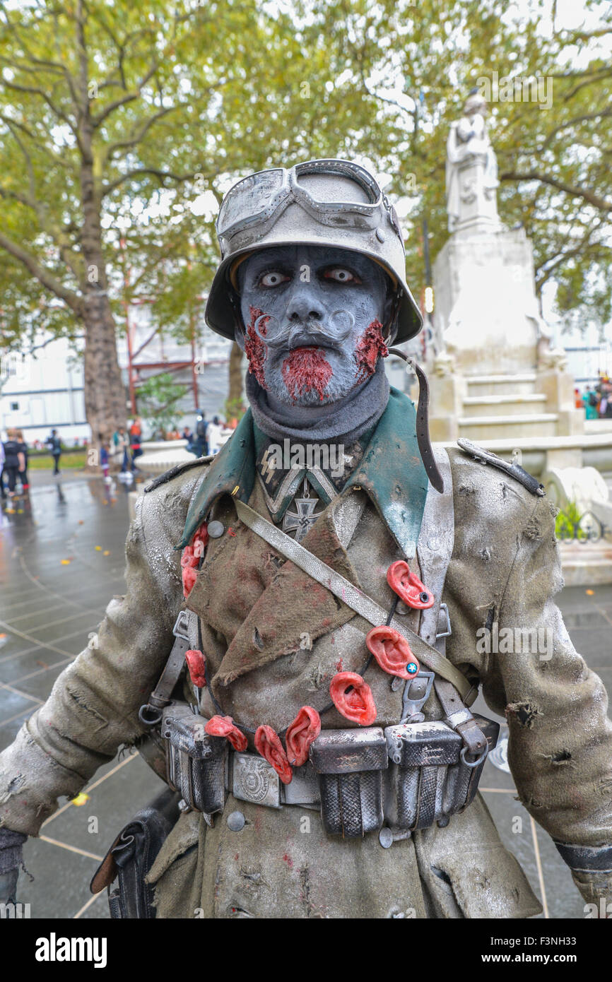 Welt Zombie Tag London St Mungo Obdachlosigkeit Nächstenliebe Stockfoto