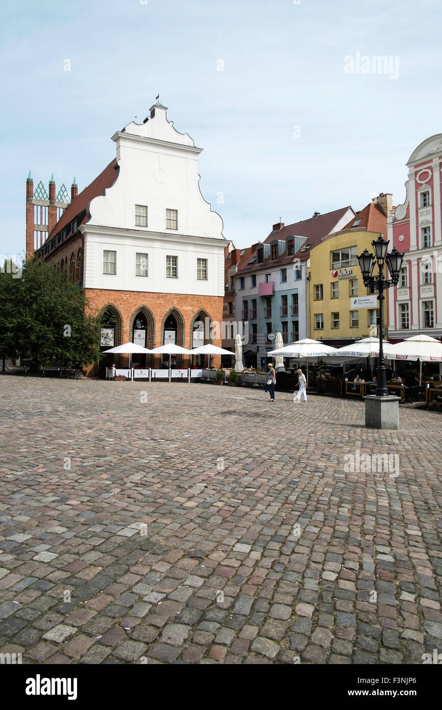 Historische Altstadt Stettin Polen Stockfoto