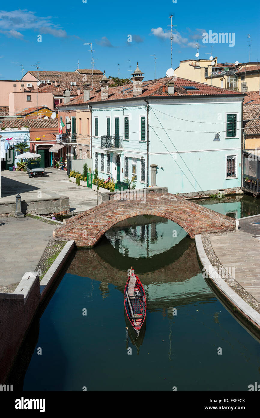 Italien, Emilia Romagna, Comacchio Stockfoto