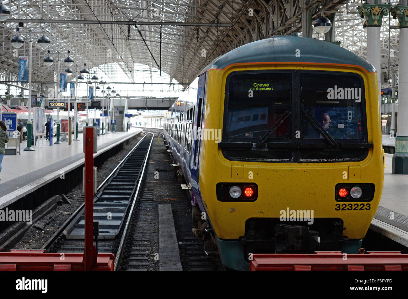 Bahnhof Manchester Piccadilly, Manchester, UK Stockfoto