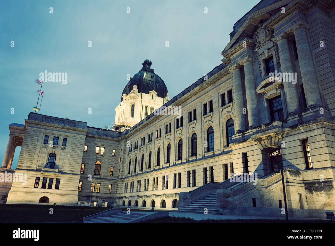 Saskatchewan Legislative Building in Regina Stockfoto