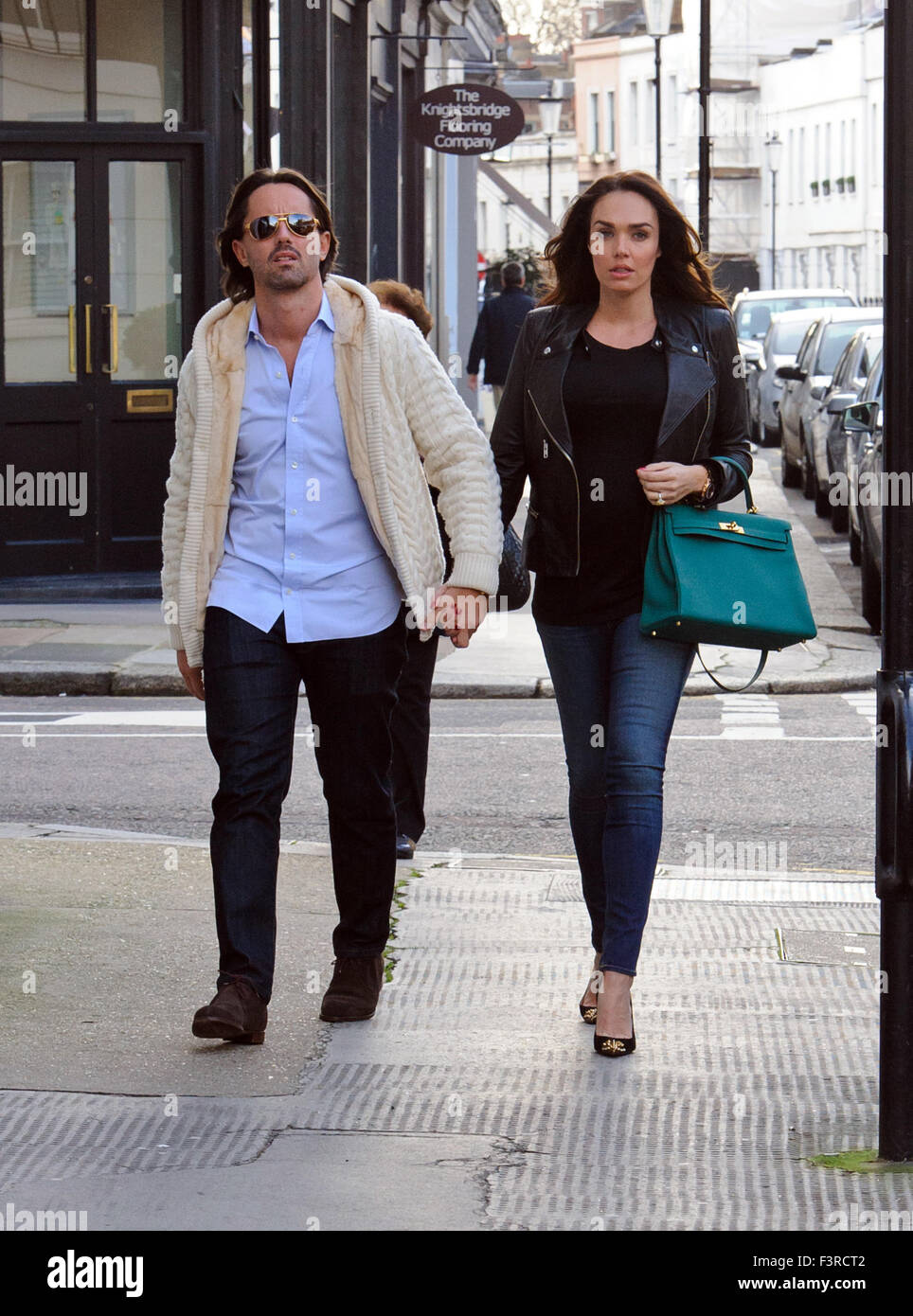 Tamara Ecclestone gesehen unterwegs in London, 2014 Stockfoto