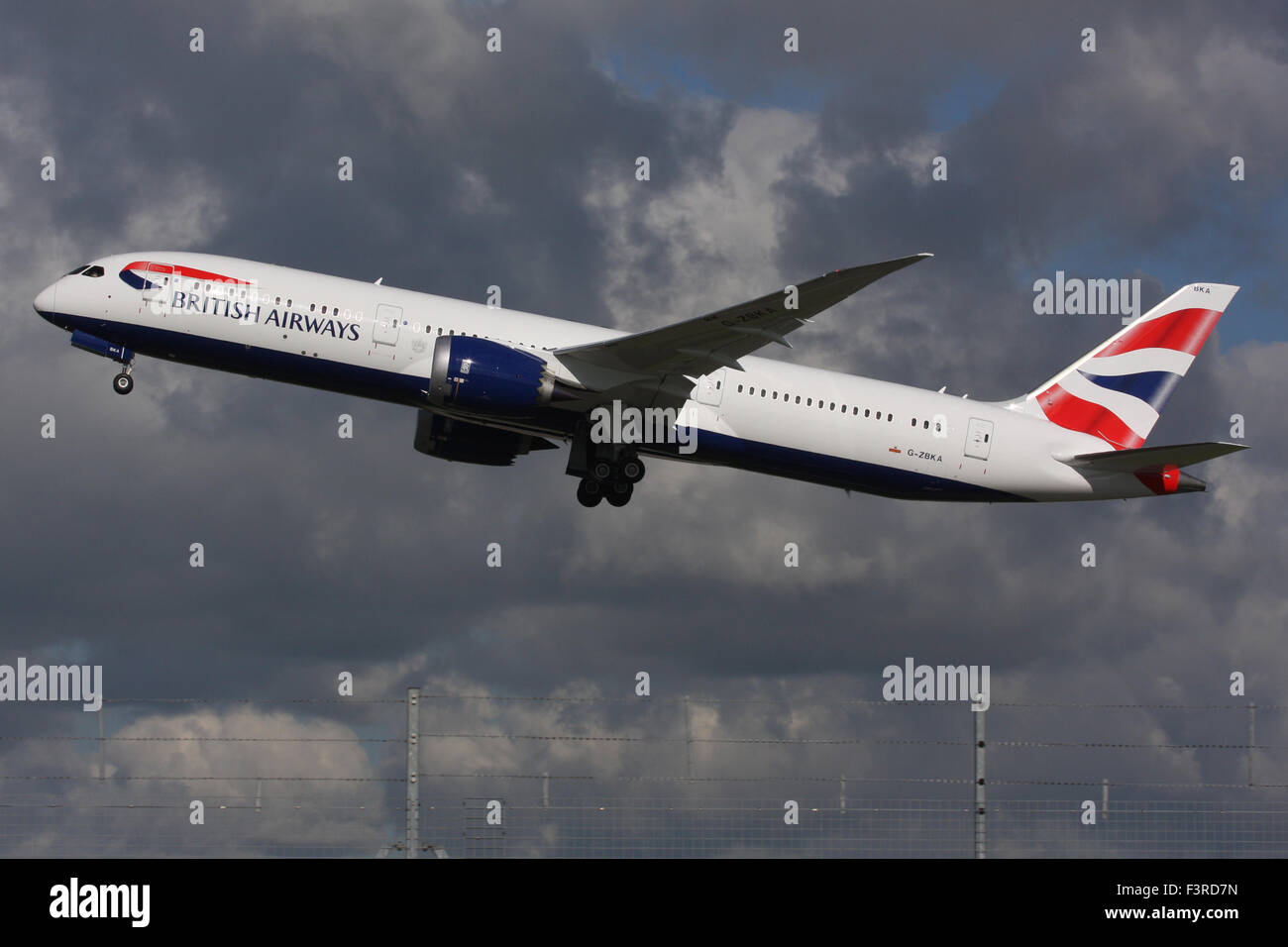 BA BRITISH AIRWAYS BOEING 787 900 G-ZBKA Stockfoto