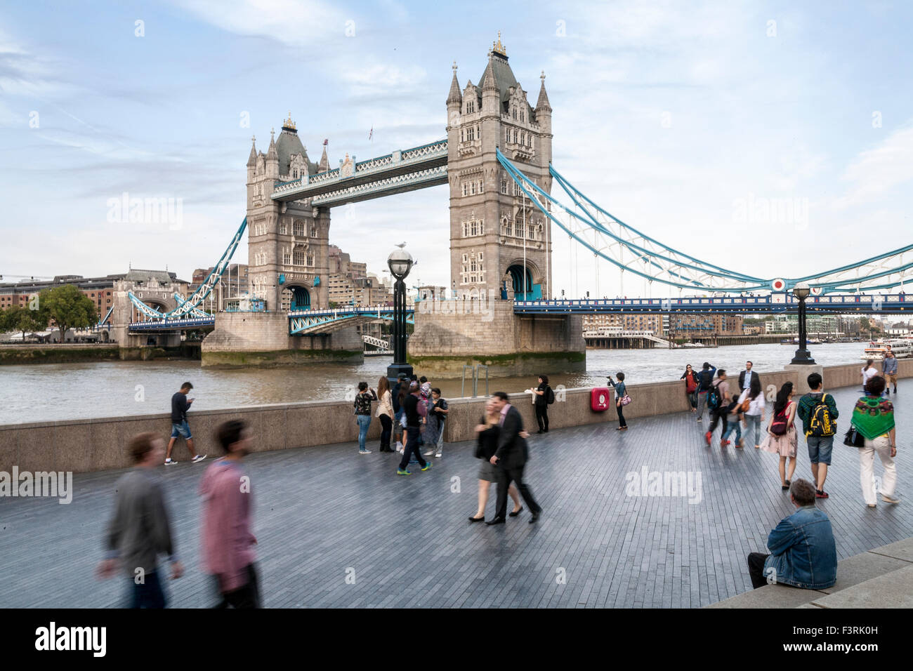 Tower Bridge, London, Vereinigtes Königreich Stockfoto