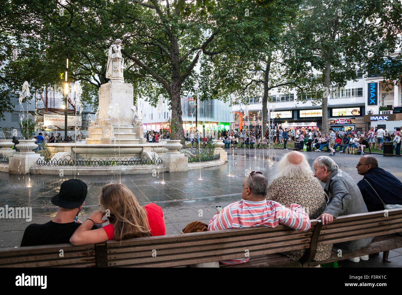 Leicester Square, London, Vereinigtes Königreich Stockfoto