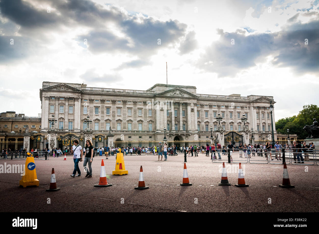 Buckingham Palace, City of Westminster, London, Vereinigtes Königreich Stockfoto