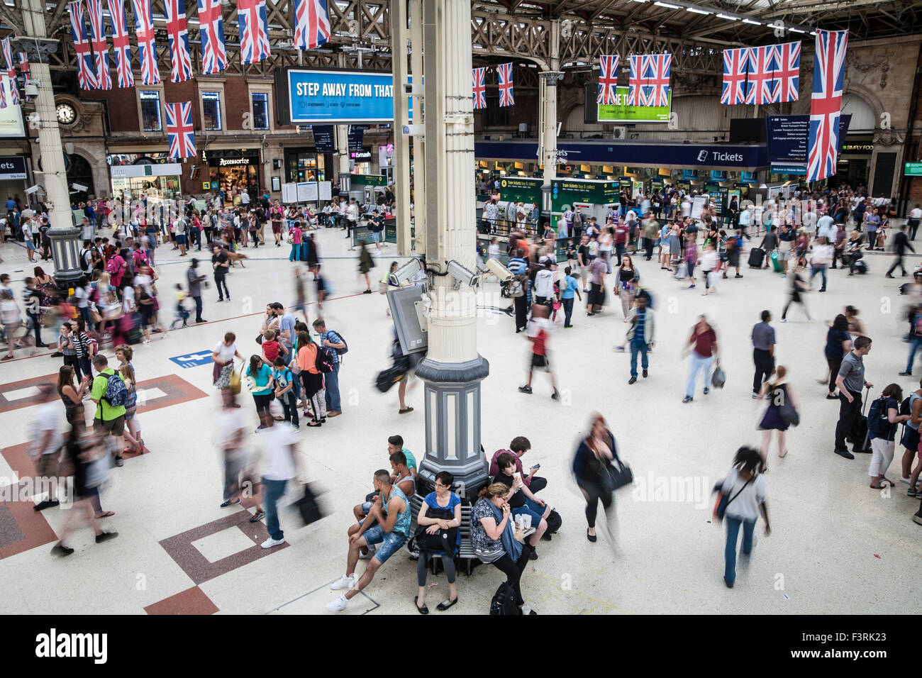 Victoria Station, London, Vereinigtes Königreich Stockfoto