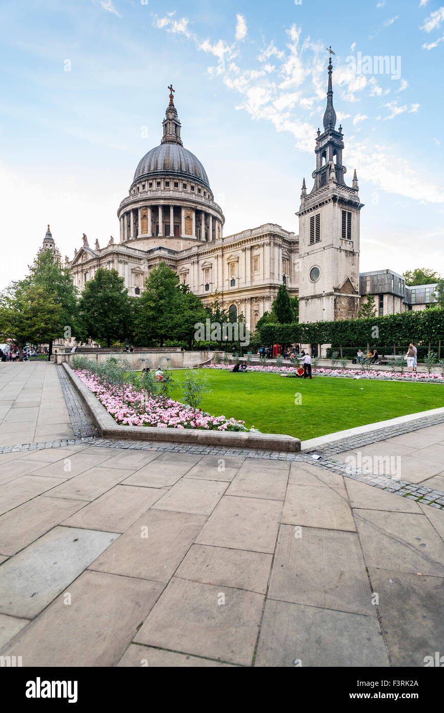 St. Pauls Cathedral, London, Vereinigtes Königreich Stockfoto