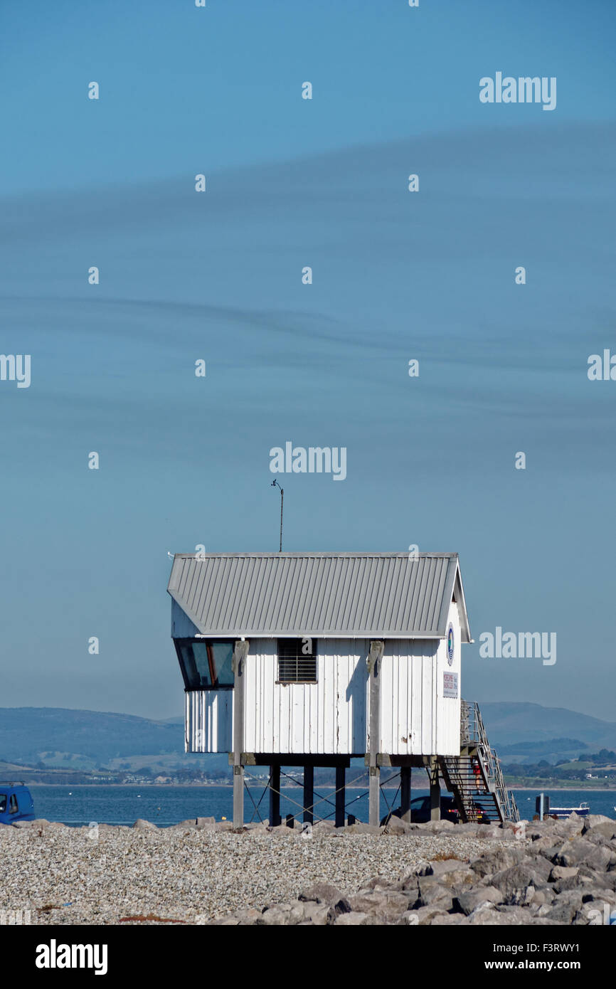 alten Rettungsstation Stockfoto