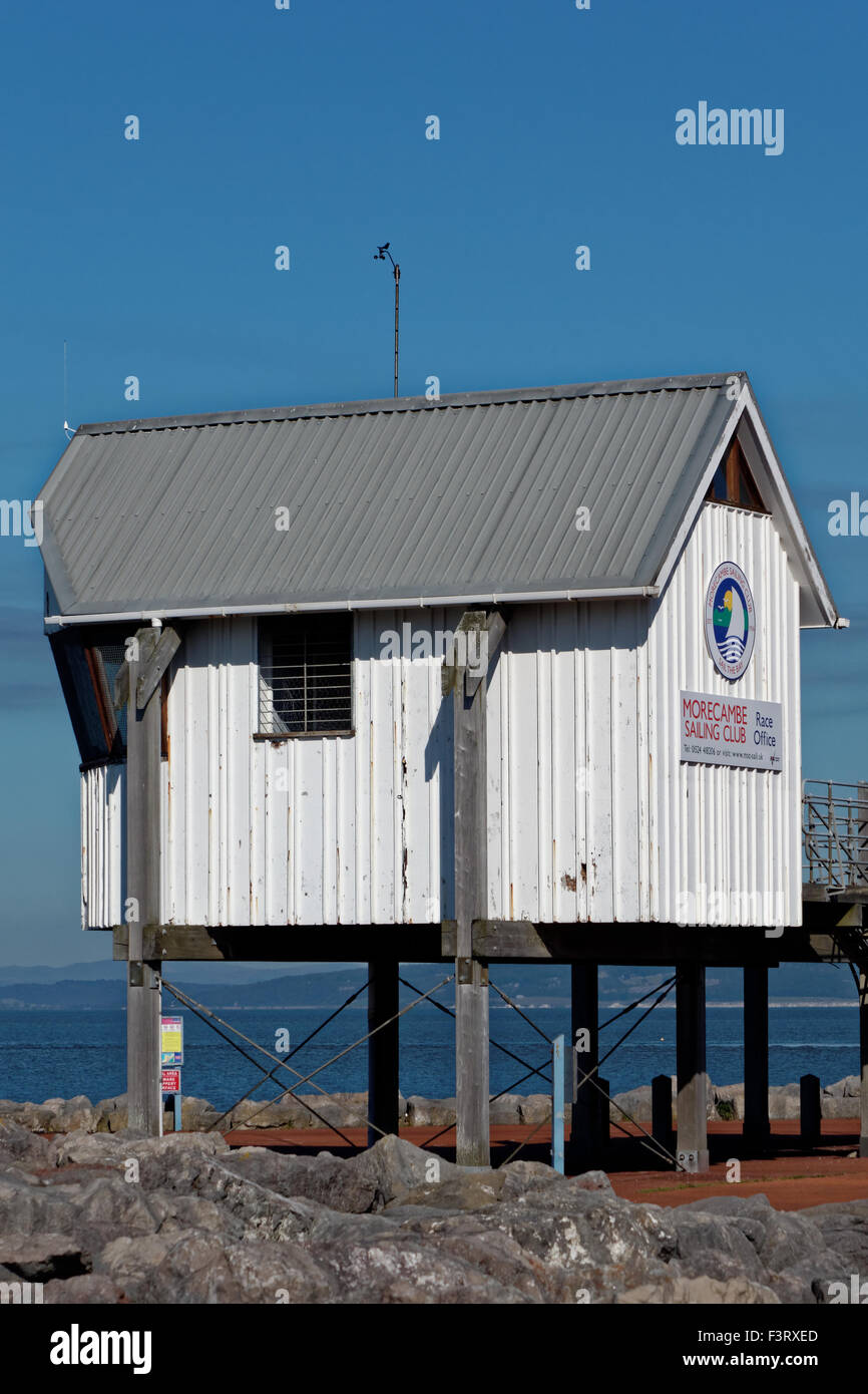 alten Rettungsstation Stockfoto