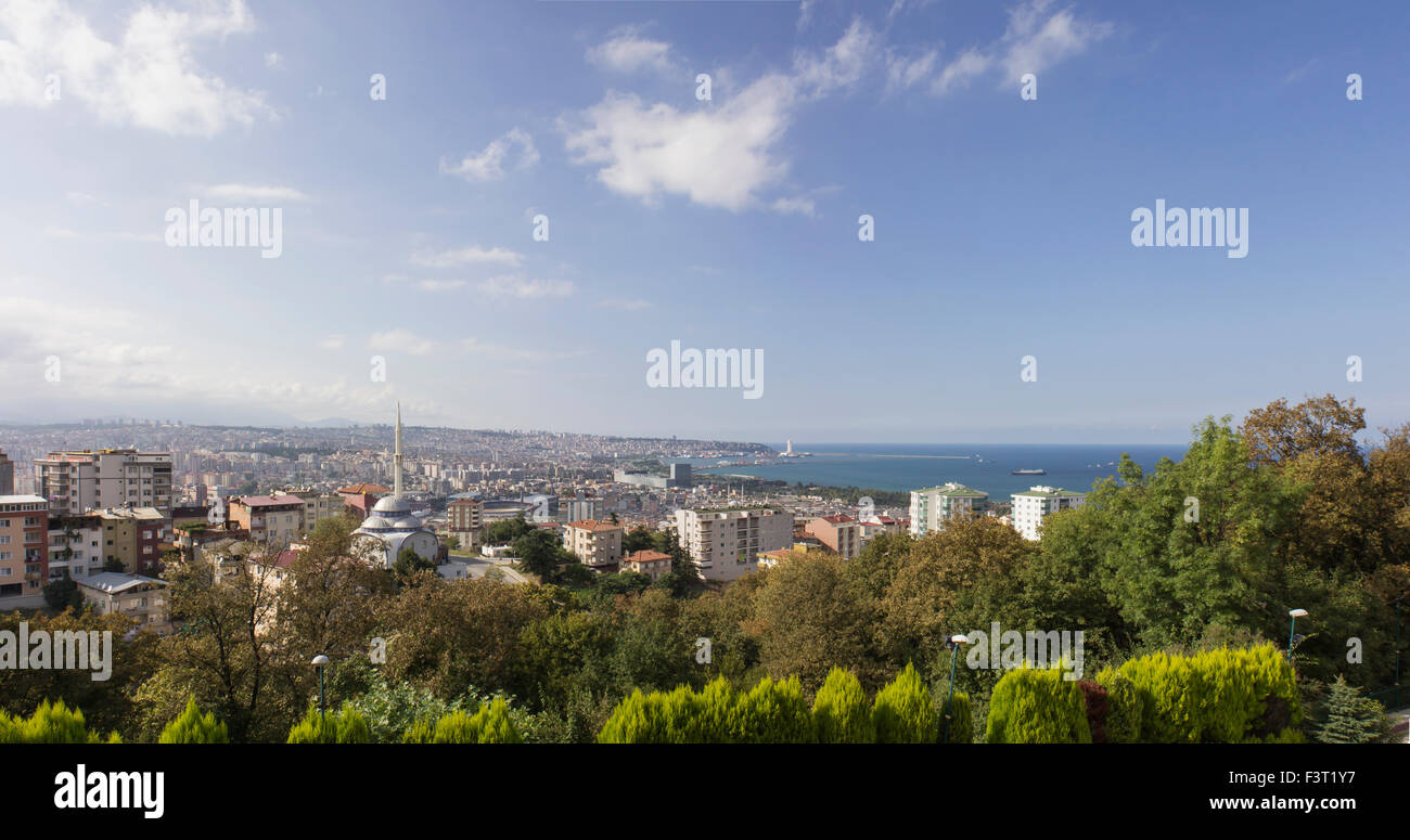 Blick auf die Stadt Samsun Stockfoto