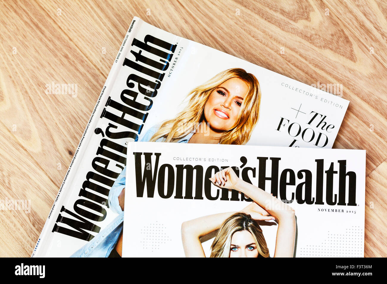 Frauen Gesundheit Zeitschrift monatliche Abonnement Frauen Womens Lifestyle Mag UK England Stockfoto