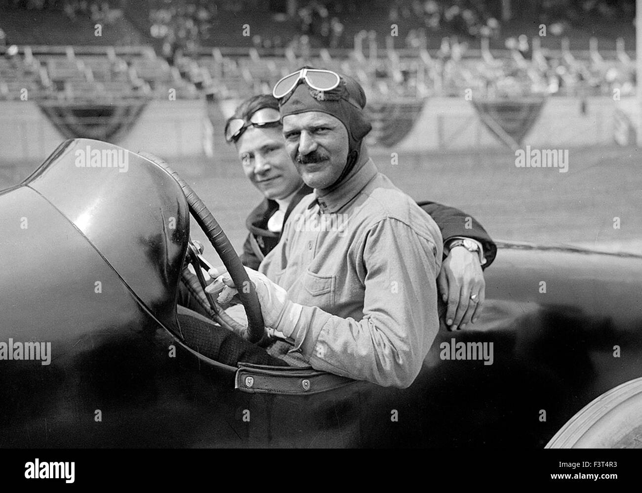 LOUIS CHEVROLET (1878-1941) schweizerisch-amerikanischen Rennfahrer, der 1911 die Chevrolet-Firma gegründet Stockfoto