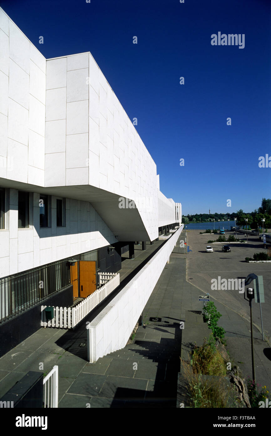 Finnland, Helsinki, Finlandia Hall, Architekt Alvar Aalto Stockfoto