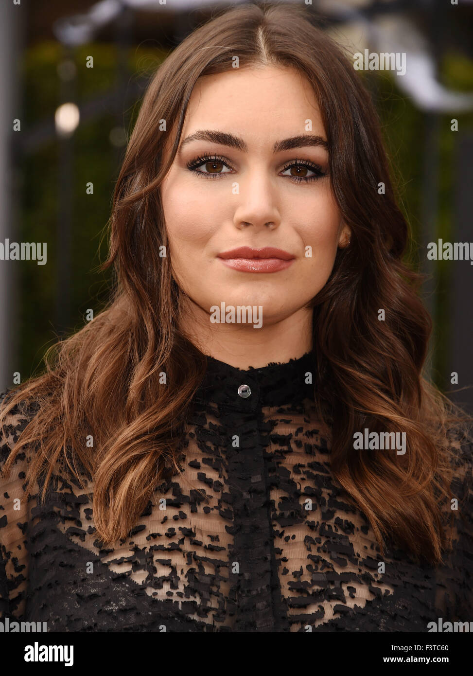 SOPHIE SIMMONS uns TV-Persönlichkeit im Oktober 2015. Foto Jeffrey Mayer Stockfoto