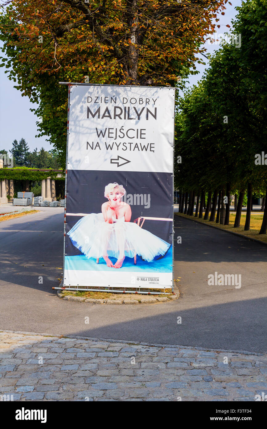 20. Juli 2015, Fotografie von Milton. H. Green "guten Morgen Marilyn", Ausstellung im Hala Ludowa, Wroclaw, Polen, Stockfoto