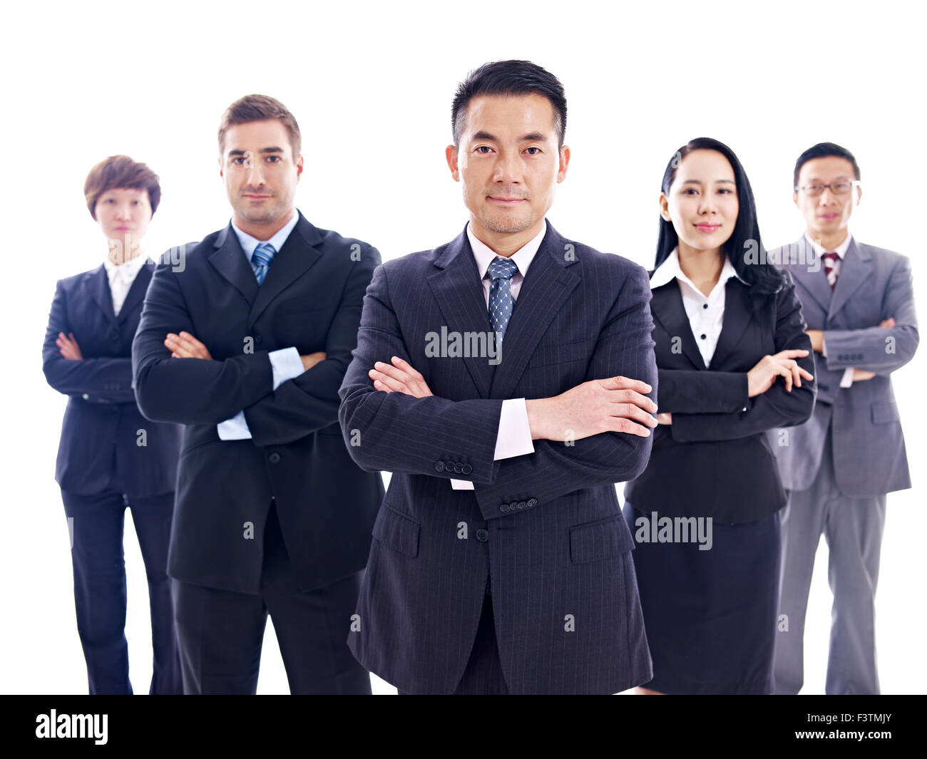 internationale Business-team Stockfoto