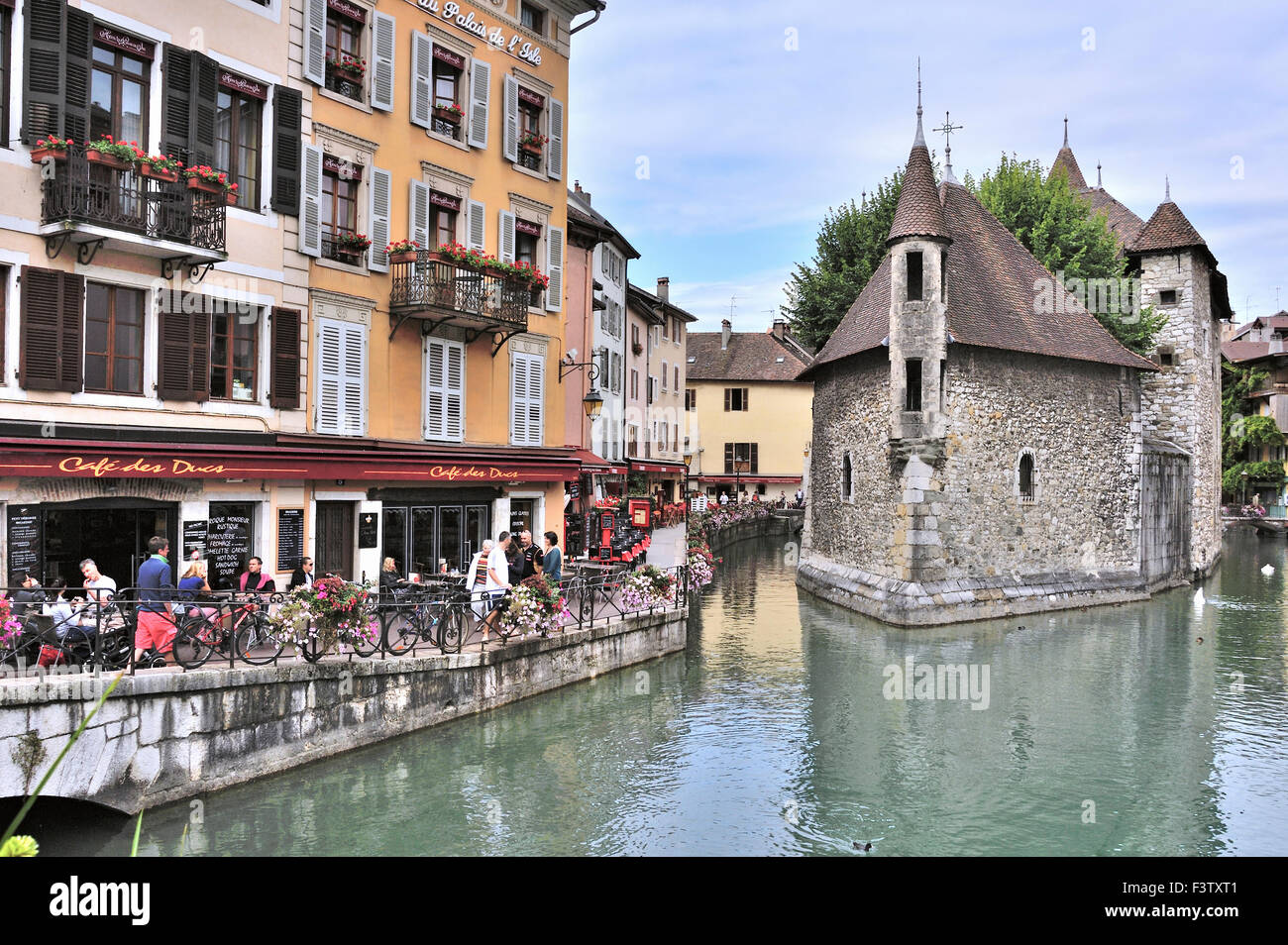 Palais de l ' Isle in Annecy, Stadt in th französische Alpen, Fluss Thiou, Route des Grandes Alpes, Französische Alpen, Frankreich Stockfoto