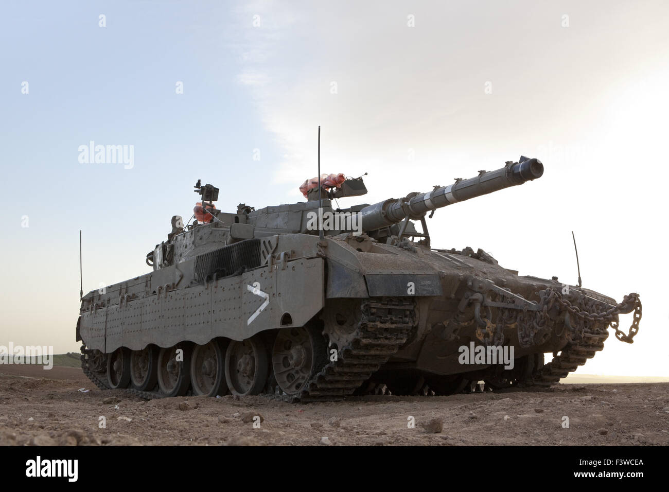 Baz Kampfpanzer Merkava Mk 4 Stockfoto