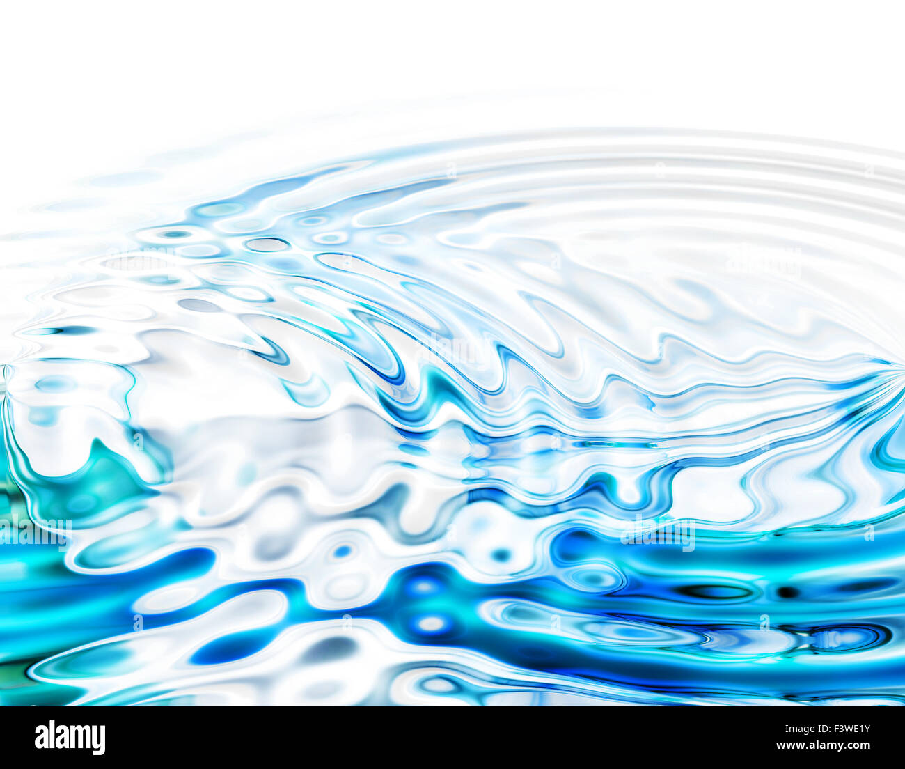 Wasser, Wellen, Whirlpool Stockfoto