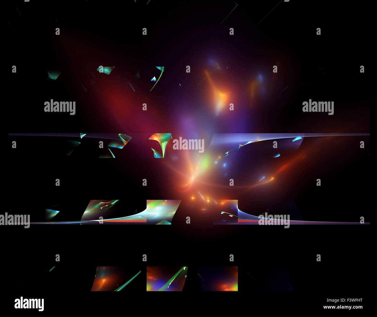 Blast, supernova Stockfoto