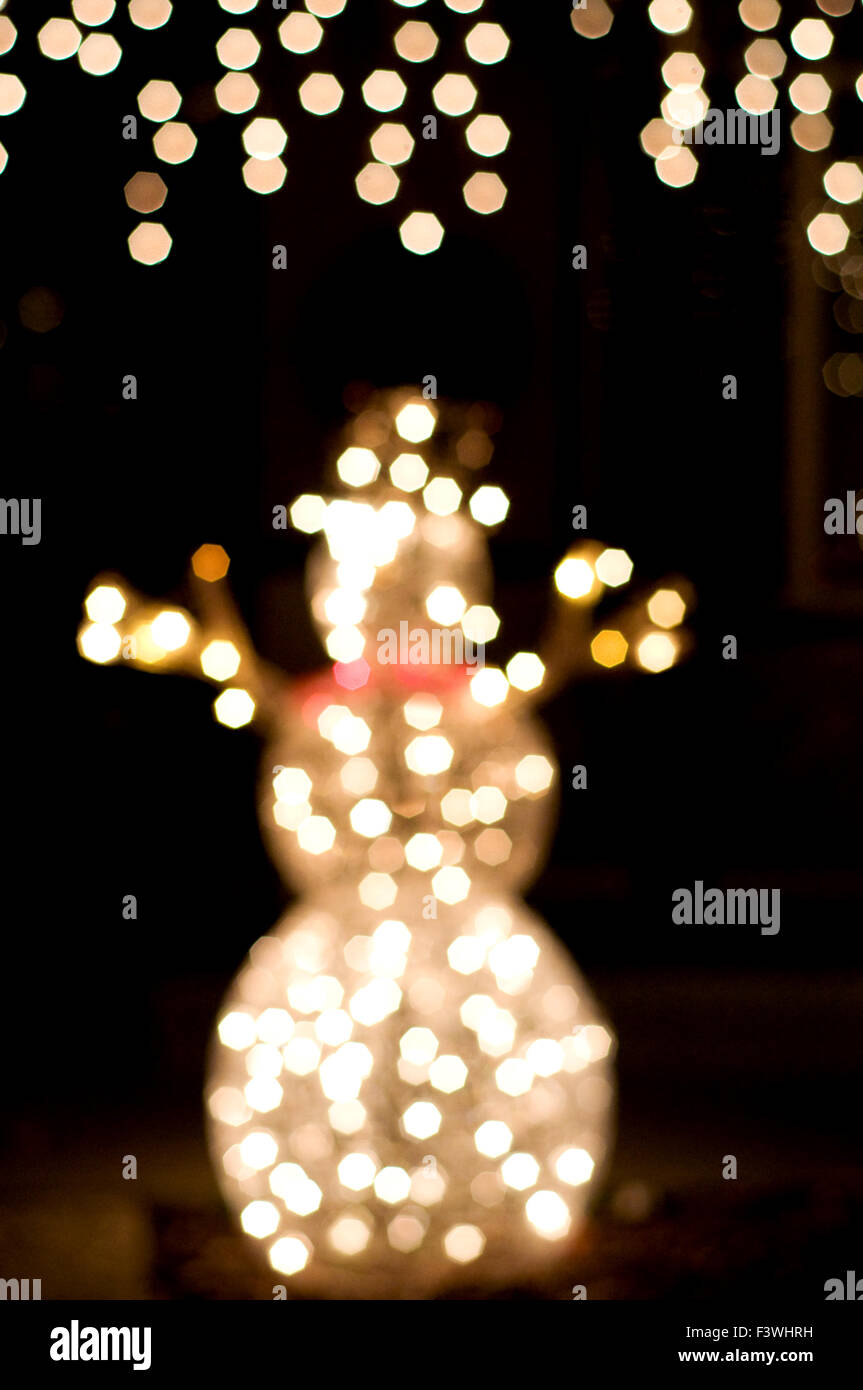 Frosty der Schneemann Stockfoto