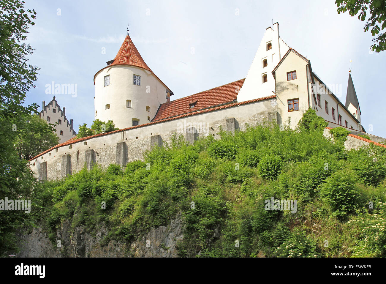Füße, hohes Schloss, Bayern, Deutschland Stockfoto