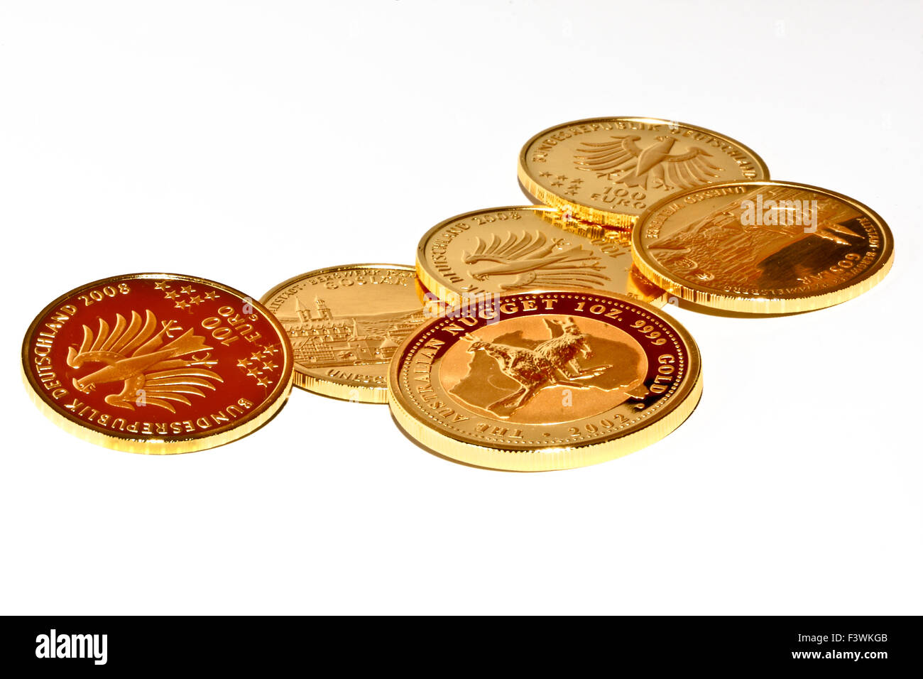 Gold-investment Stockfoto