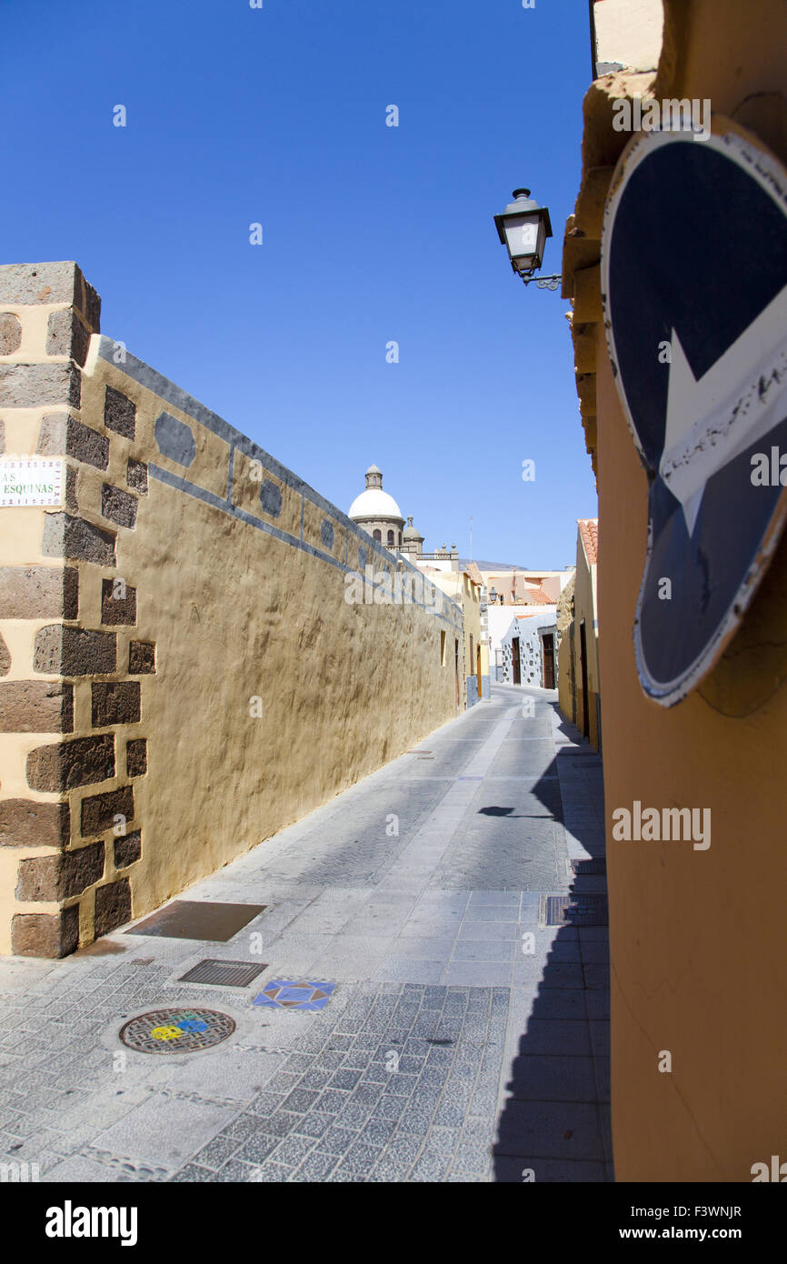 Agüimes auf Gran Canaria Stockfoto