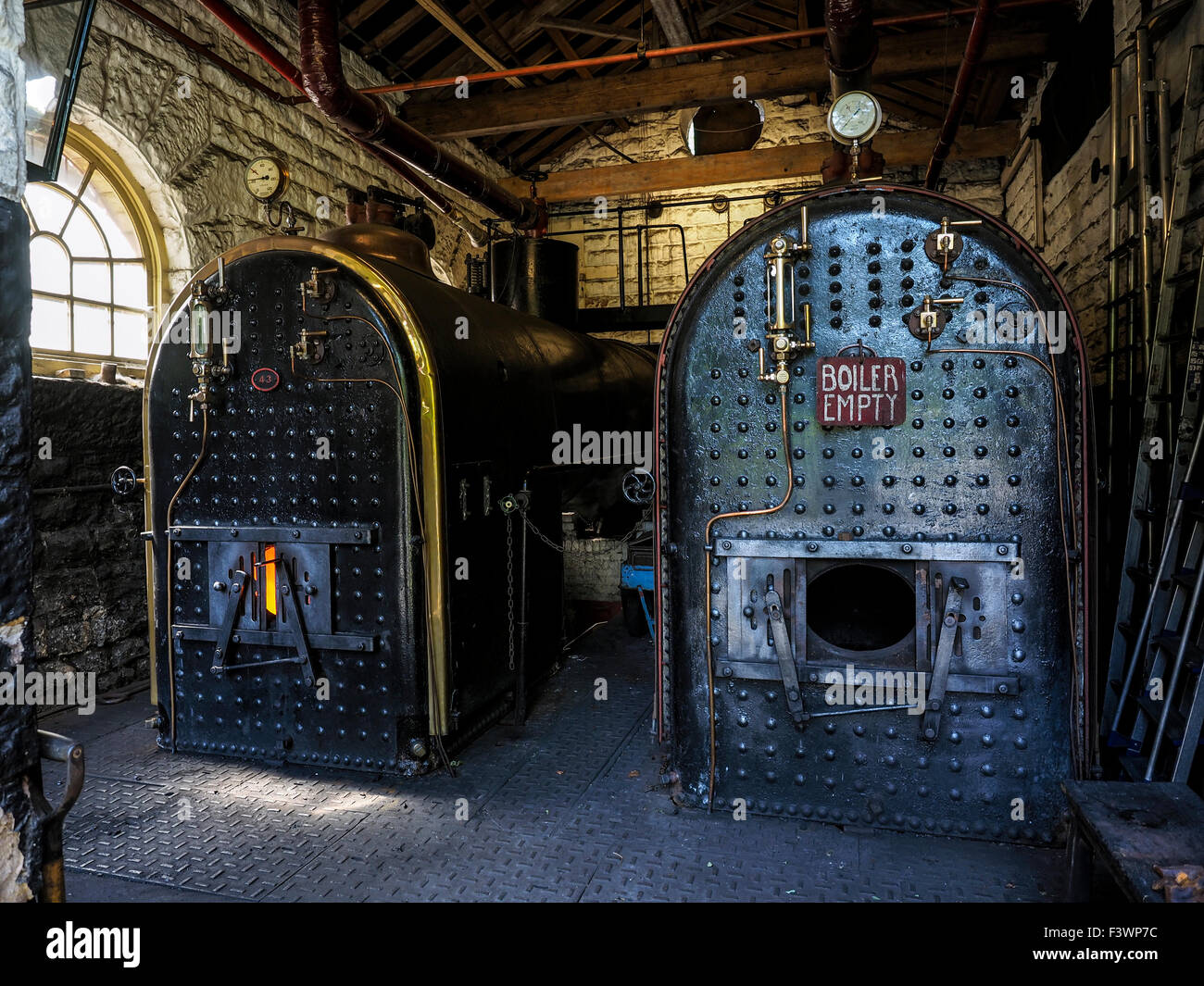 Leawood Pumpenhaus am Cromford-Kanal in den Peak District Derbyshire England Stockfoto