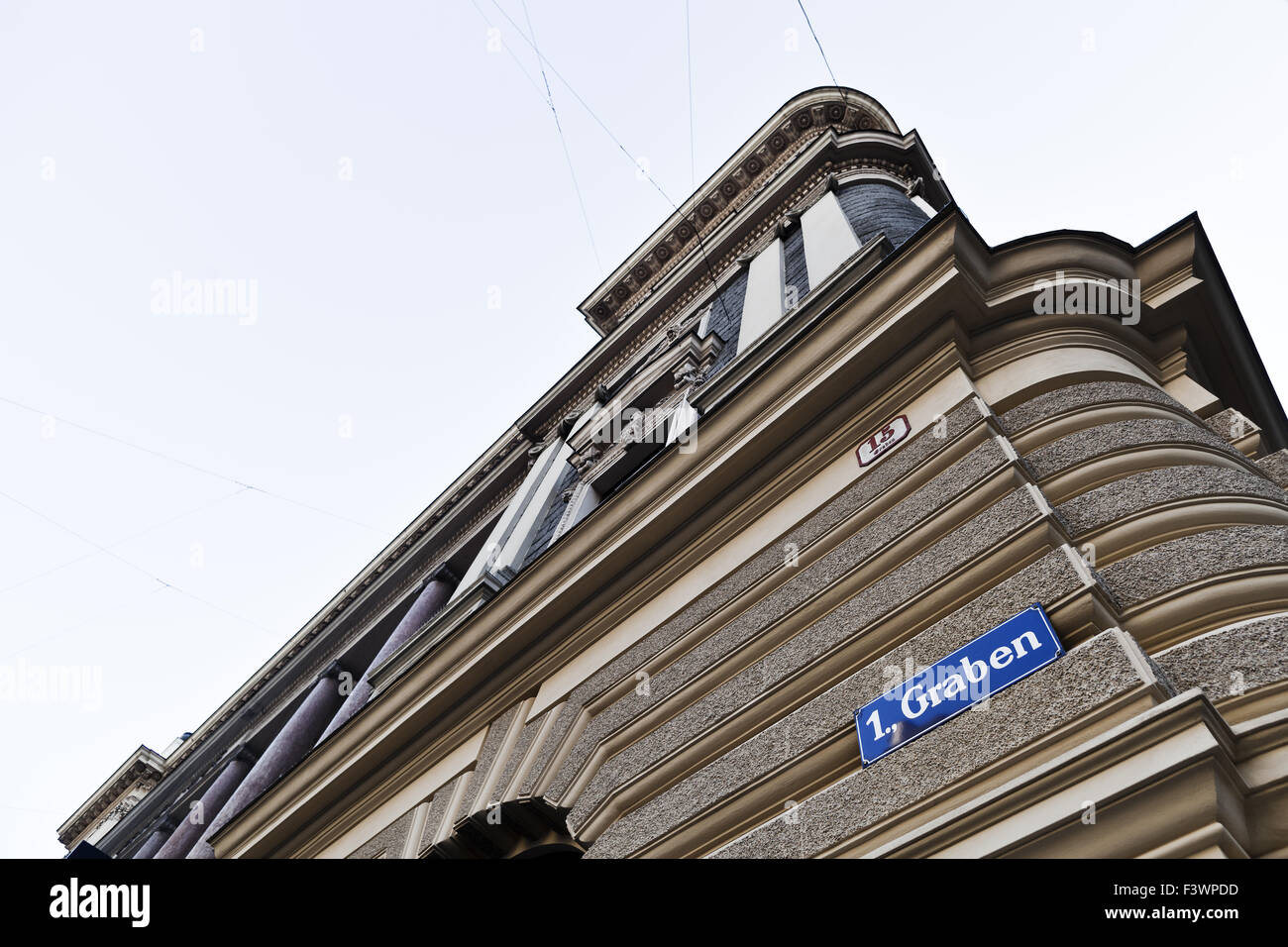 Haus bin Graben, Wien, Österreich, Europa Stockfoto