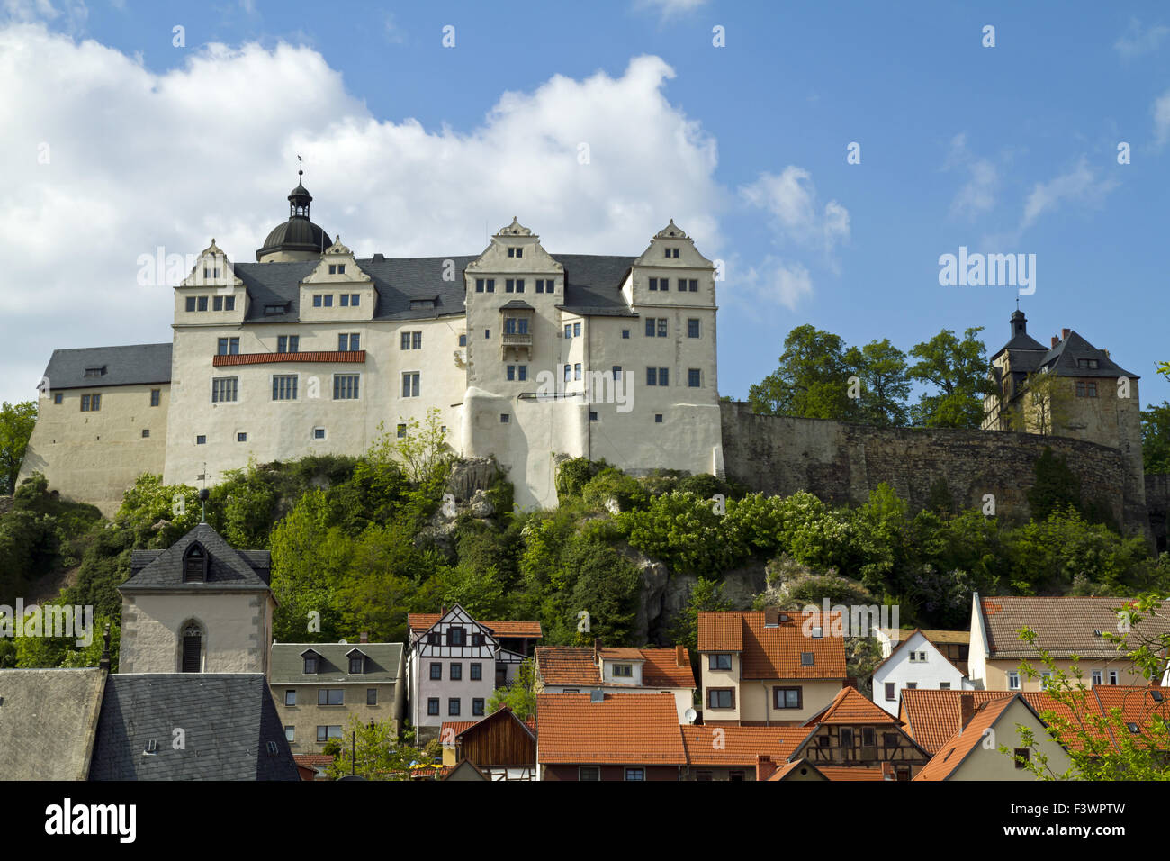 Burg Ranis, Thüringen, Deutschland Stockfoto