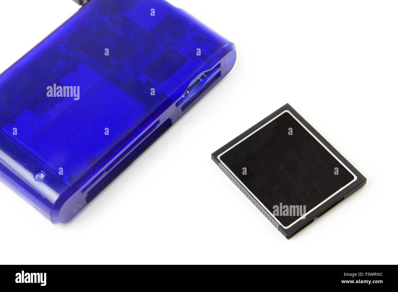 CompactFlash Reader Stockfoto