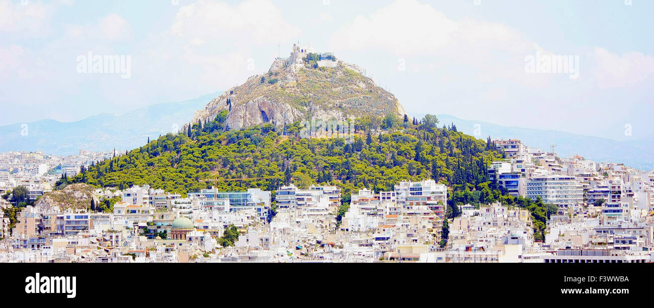 Athen in Frieden Stockfoto