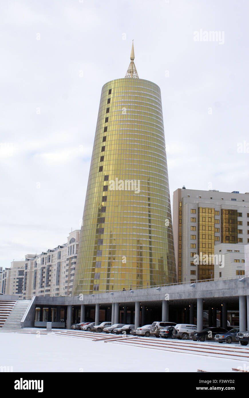 Goldener Turm Stockfoto