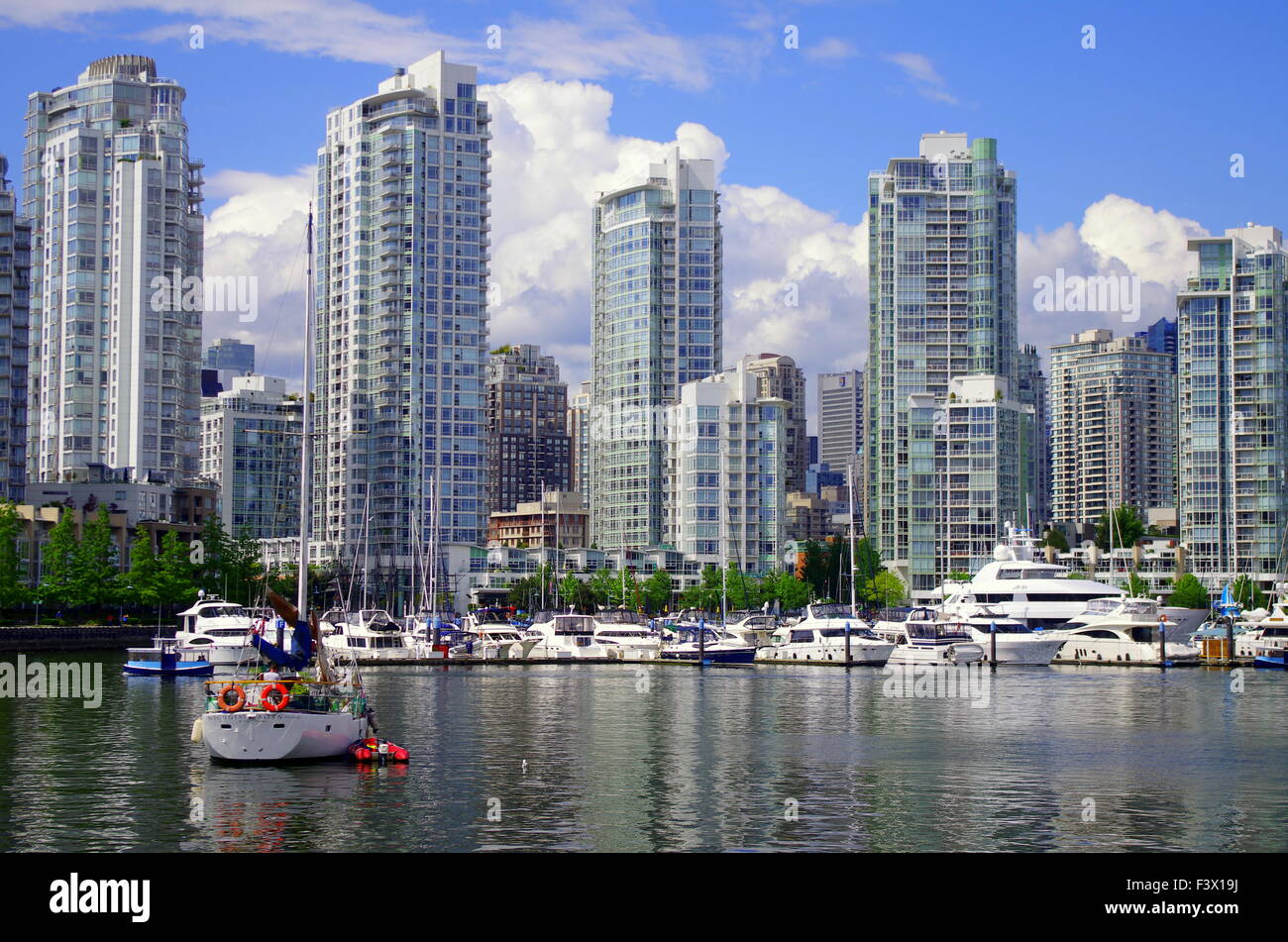 Innenstadt von Vancouver Stockfoto