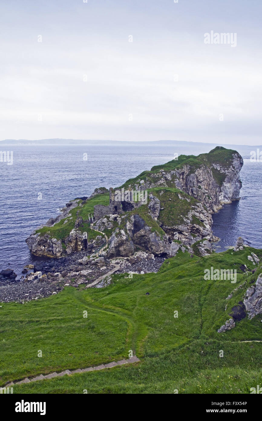 Benbane Kopf, Nordirland Stockfoto